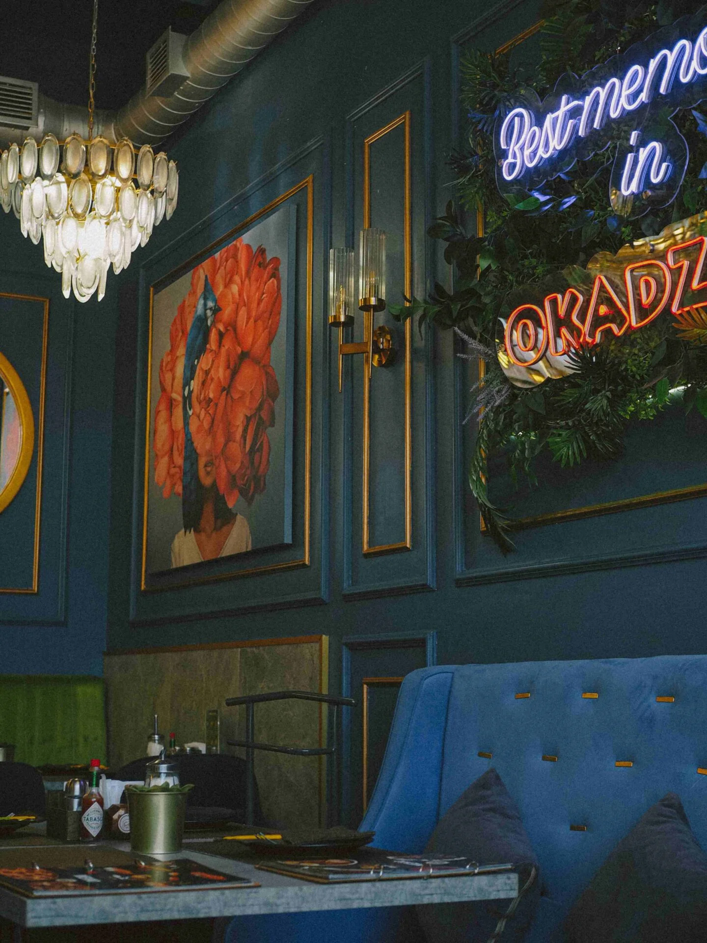 Art Exhibition at a Bar